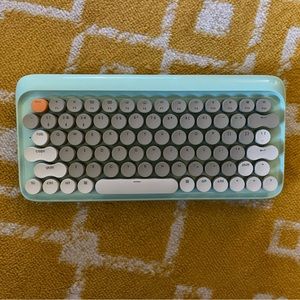 Lofree Dot Bluetooth Mechanical Keyboard Aqua Blue